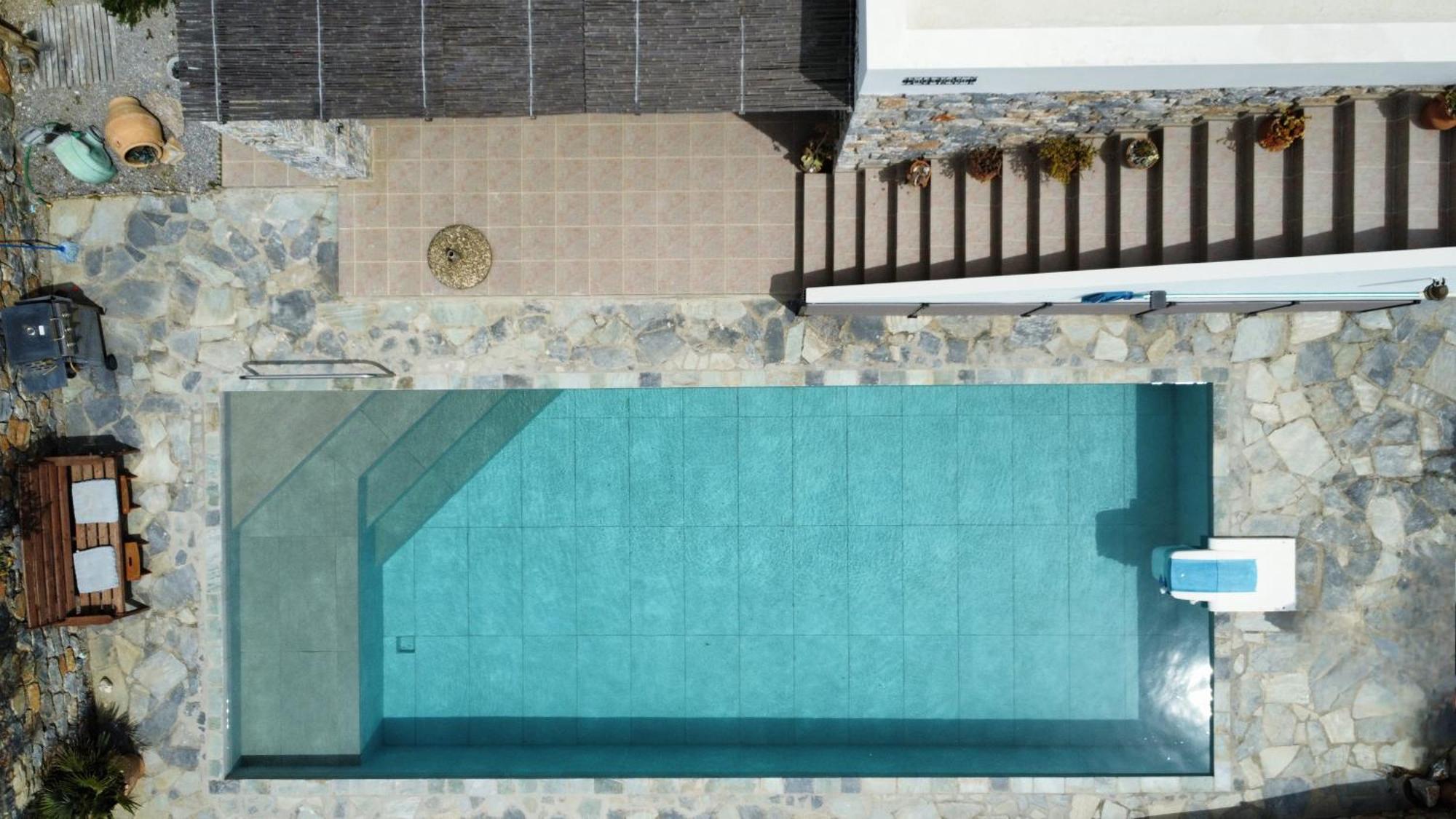 Villa Mavri Ruhige Private Pool Villa, Meerblick Agia Paraskevi  Pokój zdjęcie